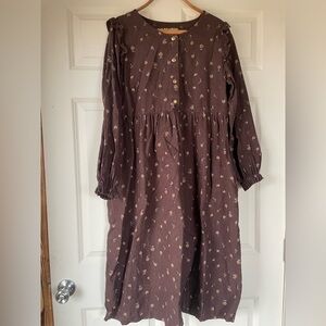 NotPERFECTLINEN Leila tiered dress